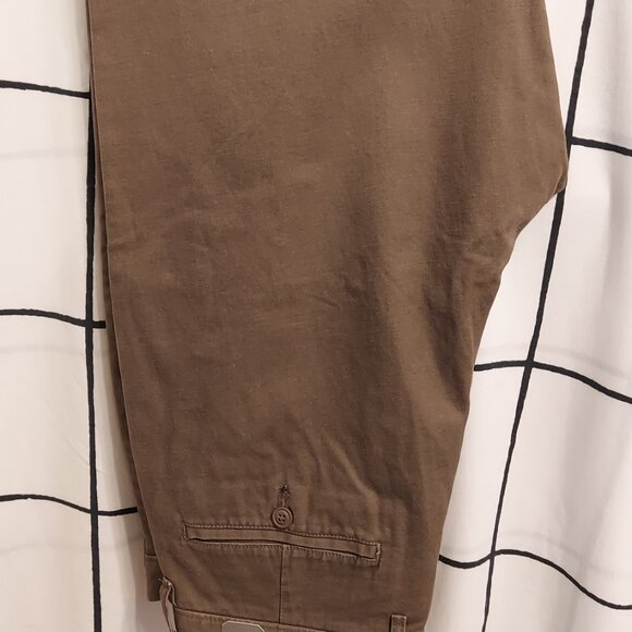 J. Crew Brown NWT Men’s 32Wx32L Cotton-Hemp Pant - Picture 12 of 16